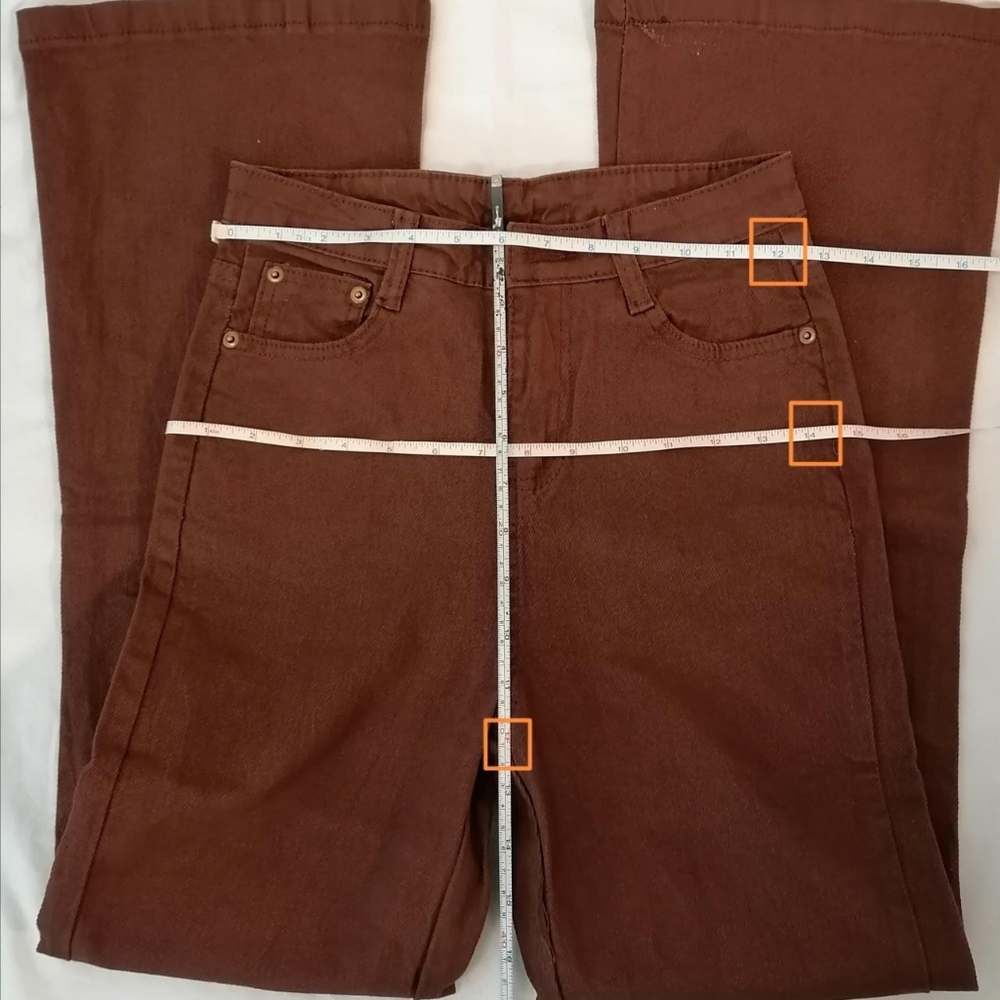 high-rise jeans